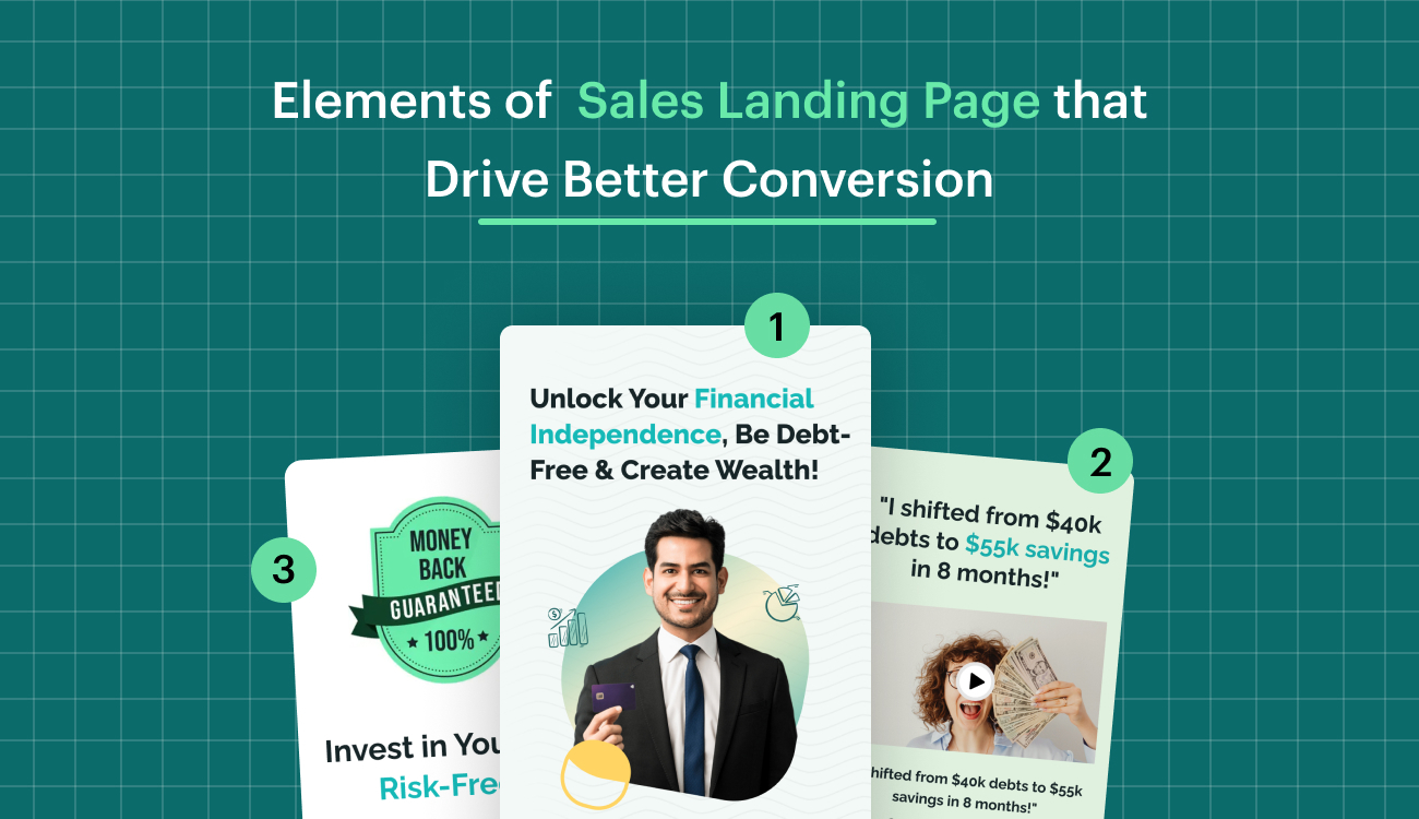 Elements of Sales Landing Pages That Drive High Conversions