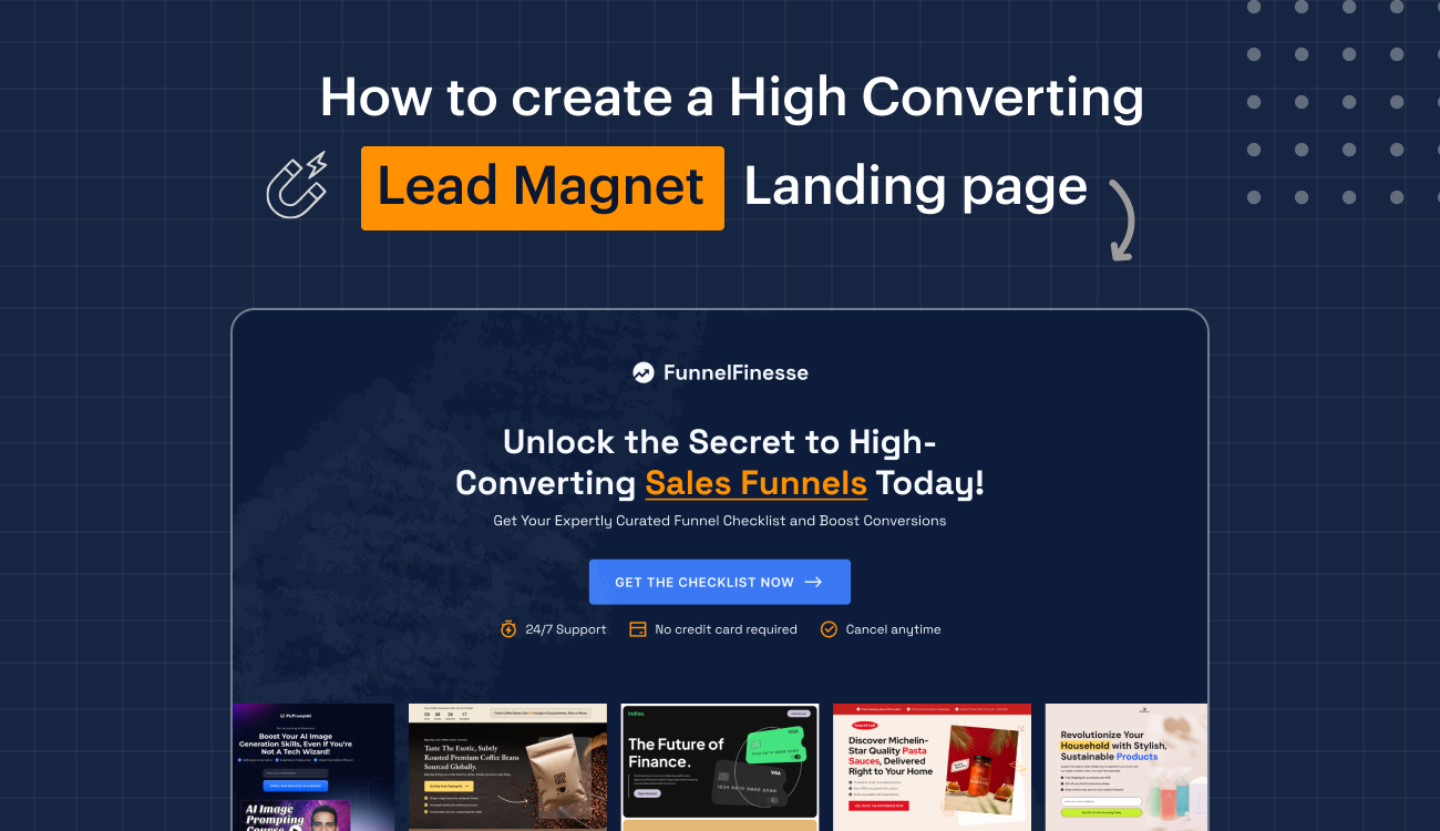 How To Create A High – Converting Lead Magnet Landing Page