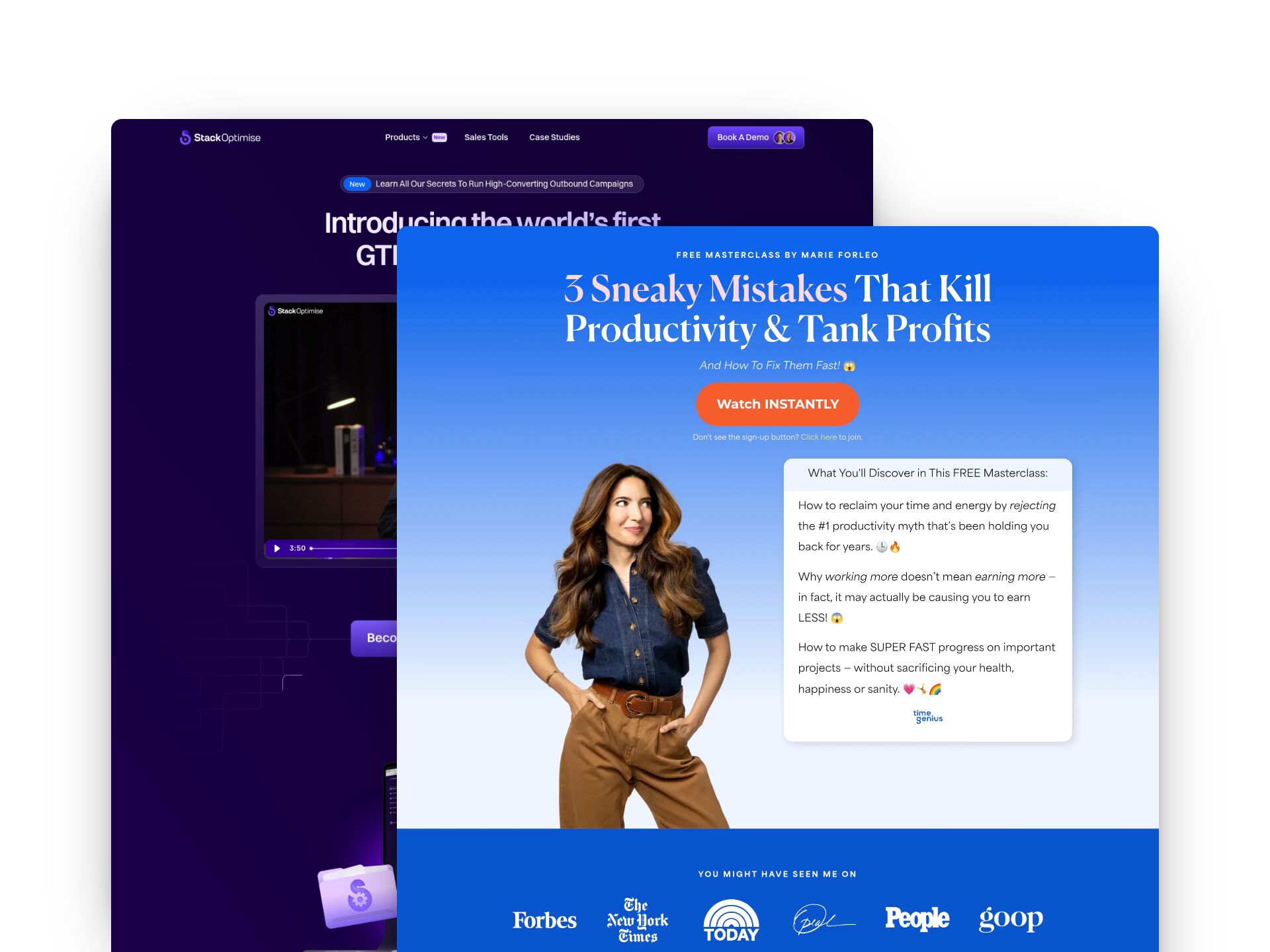 12 Best Landing Page Examples for Creators of 2026