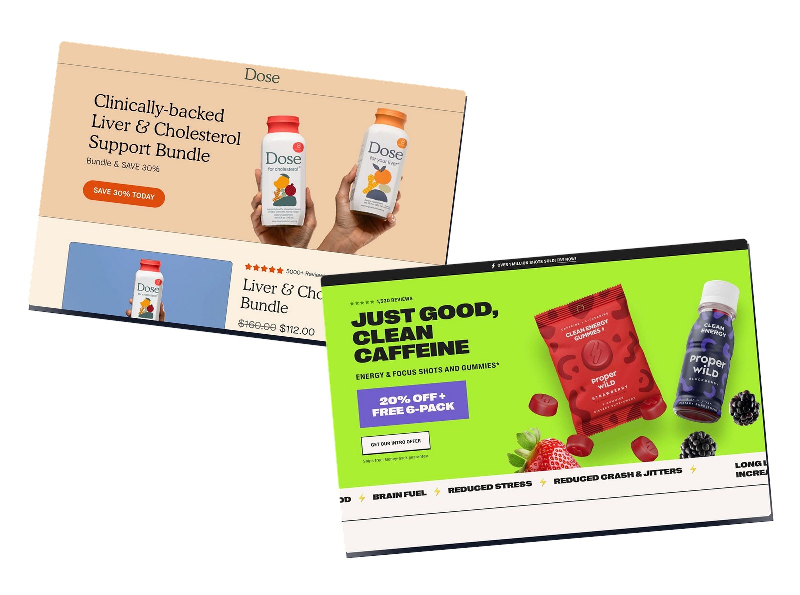 8 Best Wellness, Supplement & Self-Care Landing Page Examples of 2026