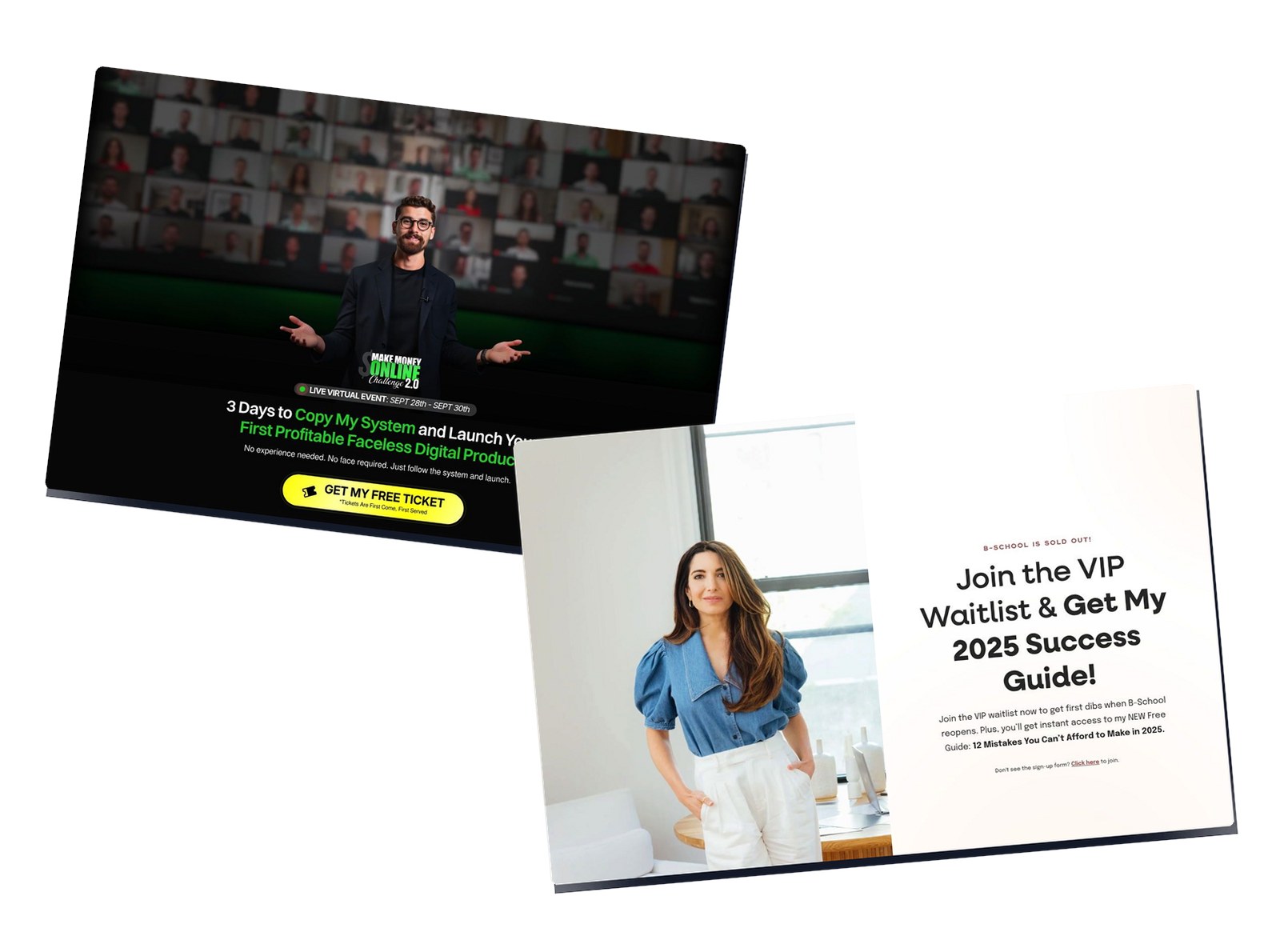 9 Best Personal Brand & Coach Funnel Landing Page Examples of 2026